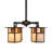 Doel 4 - Light Dimmable Geometric Chandelier
