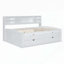 Lit de jour double robuste avec rangement pratique et design élégant-404759328