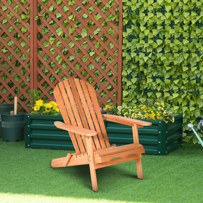 Eucalyptus Folding Adirondack Chair