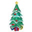 Arbre de noël gonflable avec 3 lumières