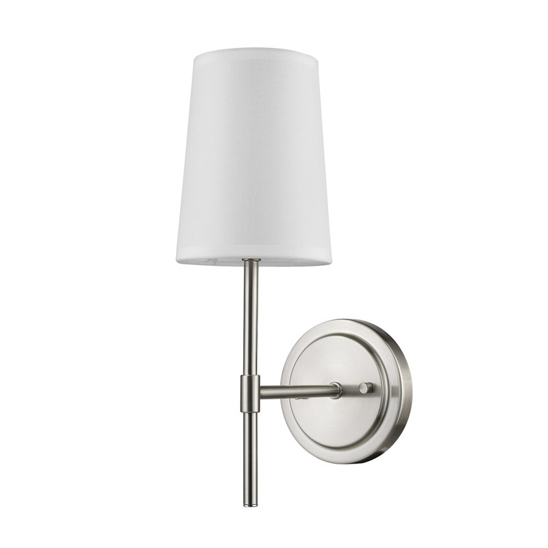 Clarissa Armed Sconce, Silver