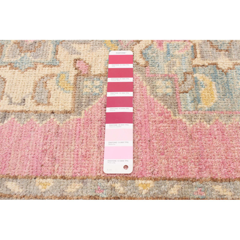 Tapis moderne Oushak violet 2 pi 9 po x 11 pi 7 po