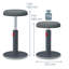 Adjustable Height Ergonomic Active Stool-106817100