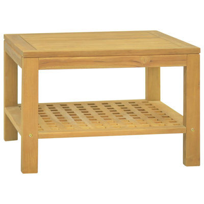 Narcisse Solid Wood Coffee Table with Storage