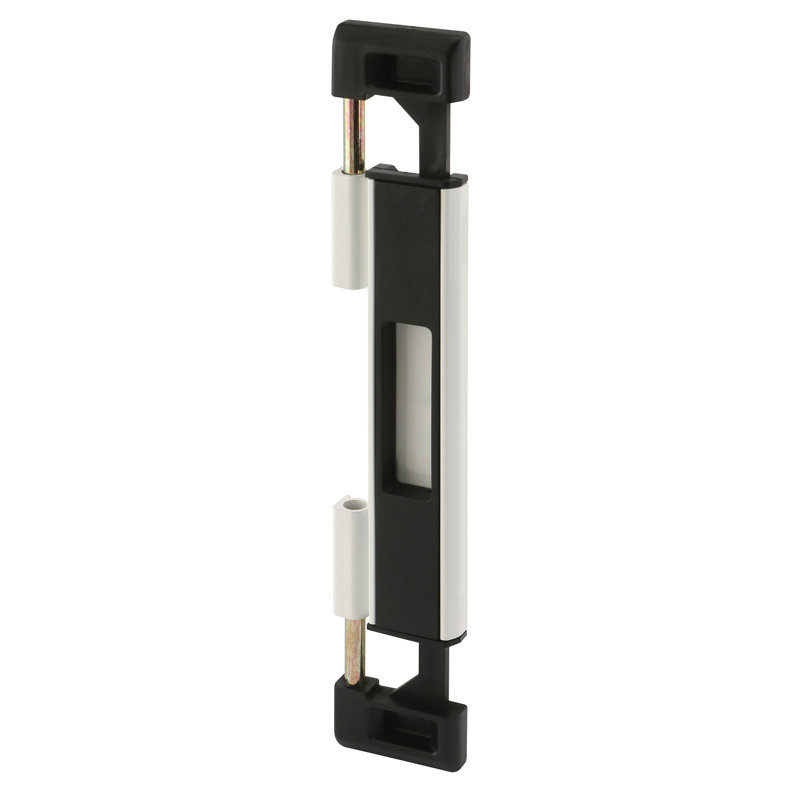 Serrure à pêne dormant de porte de patio Prime-Line, hauteur totale de 8 po, barre en acier, surface (1 ensemble)