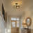 Thanos Manufactured Wood Semi Flush Mount