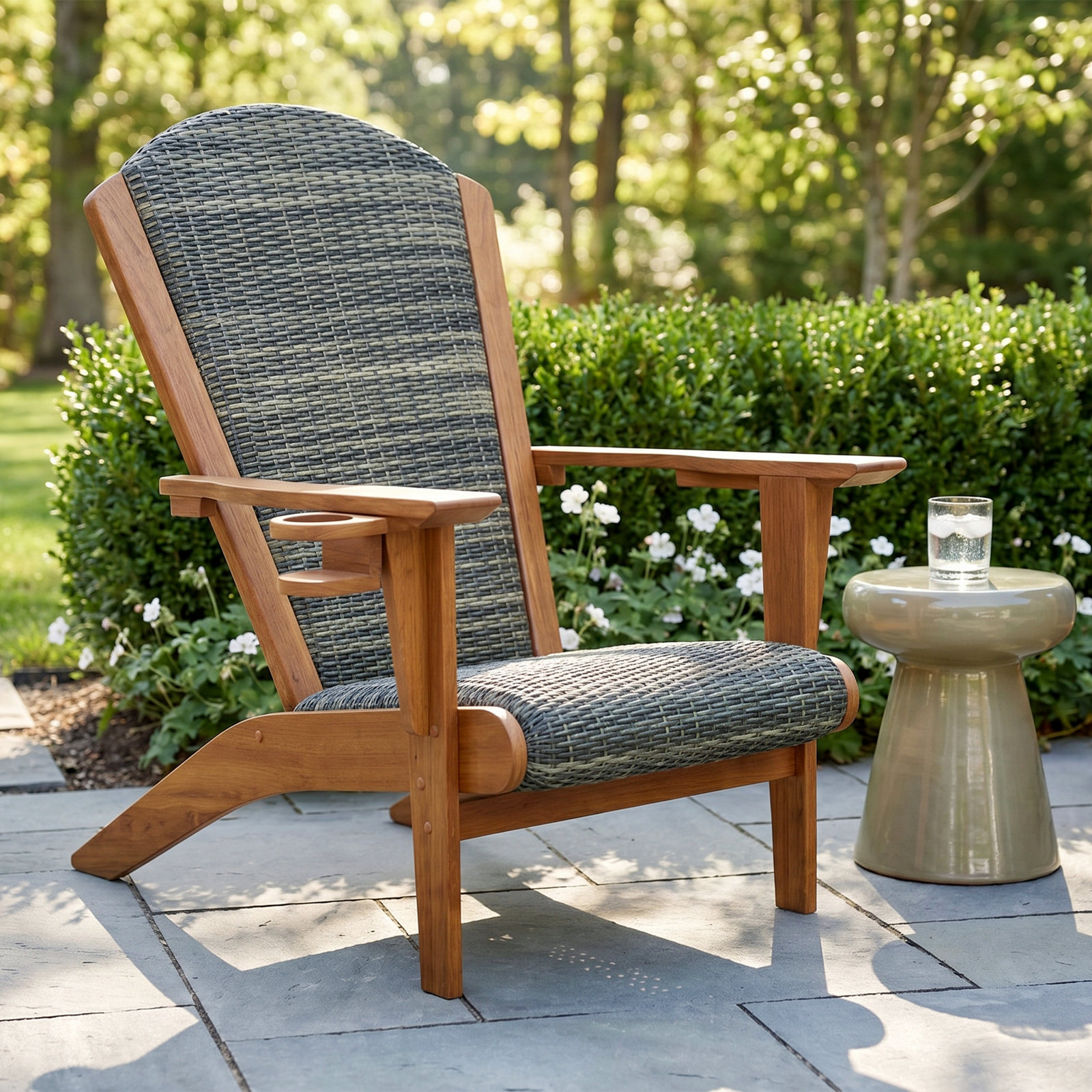 Watkins Teak Adirondack Chair