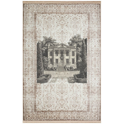 Tapis de salon Nora Art Old House