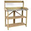 Banc de jardin en bois