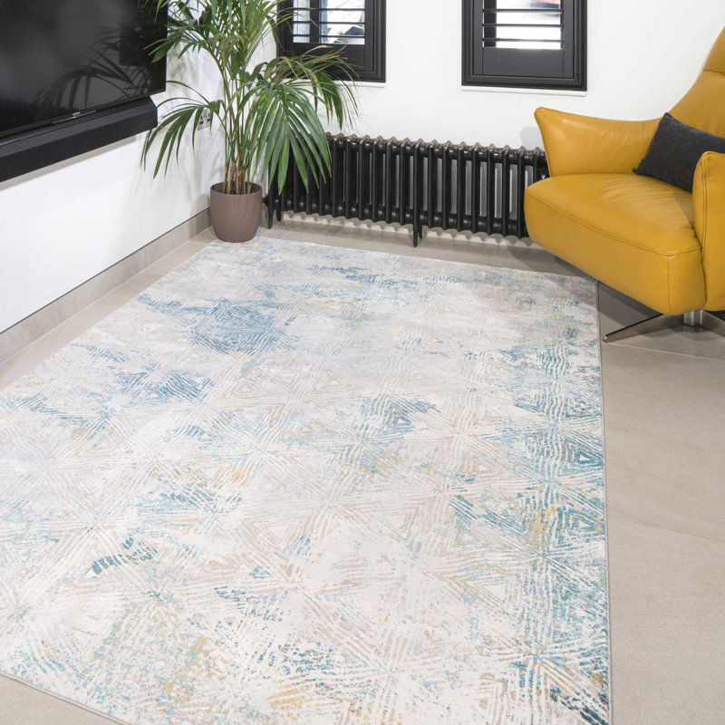 Rangler Abstract Area Rug, Rectangle 190 x 280cm