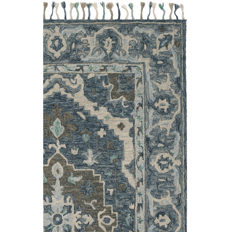Vahakn Hand Tufted Wool Oriental Rug, Rectangle 2' x 3'