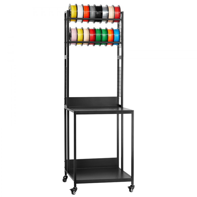 Support pour imprimante 3D à 3 niveaux avec support de rangement pour imprimante 3D