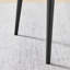 Calley Faux Leather Dining Chairs -Bucket Tub Seat with Tapered Metal Legs and Vertical Stitching-2877892