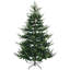 Arbre de Noël artificiel 7,5 pi - Arbre de Noël articulé à pin avec 1218 branches réalistes et base en acier, vert