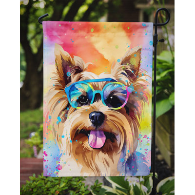 Drapeau de jardin Hippie Dawg