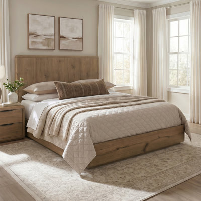 Premier Lune Wood Panel Bed