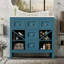 Ensemble de meuble-lavabo 36 po avec lavabo en résine, armoire de rangement en bois massif, ensemble de meuble-lavabo autoportant avec 5 tiroirs et portes à fermeture douce