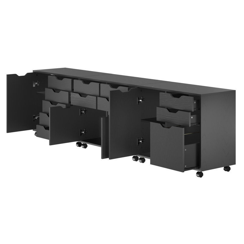 93.55 " Wide 11 Lateral Filing Cabinet