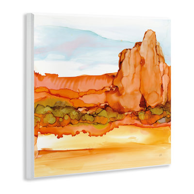 «Earthy Desertscape Illusion», plaque murale par Chris Paschke