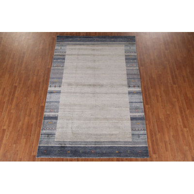 Handmade Gabbeh Indian Area Rug 7x10
