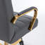 Chaise de bureau ergonomique pivotante à haut dossier-726320991