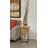 Dairius Solid Wood Top End Table
