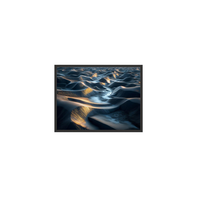 Duskflow, 40" H x 30" W