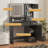 Vanity Desk With Mirror And LED Light Strip,Dressing Table With Large Drawer, 3 Level Storage Dresser & 3 Lighting Modes Adjustable Brightness, Suitable For Bedroom-498670050