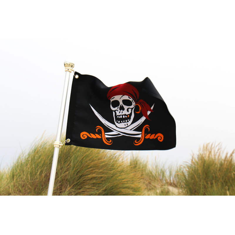 Drapeau capitaine avec œillets 12 x 18