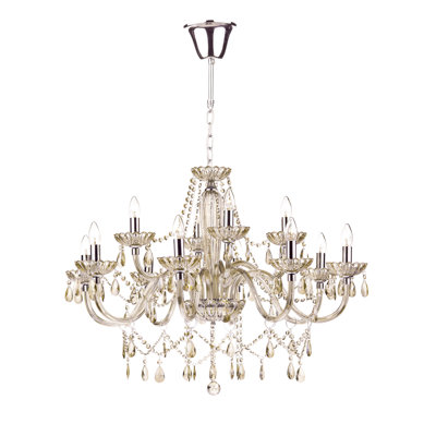 Raphael 12 Light Crystal Chandelier