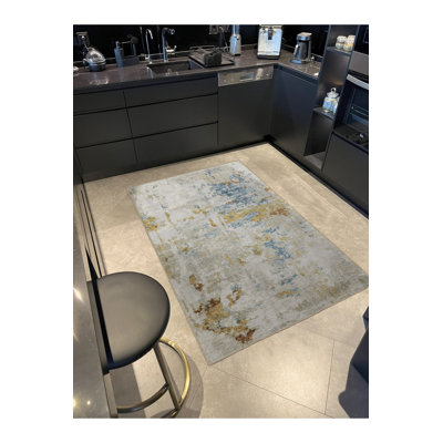 Abstract Creative Modern Decorative Machine Washable Area Rug