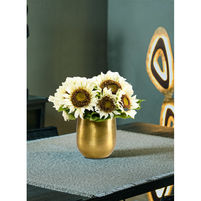 Tournesol dans un vase