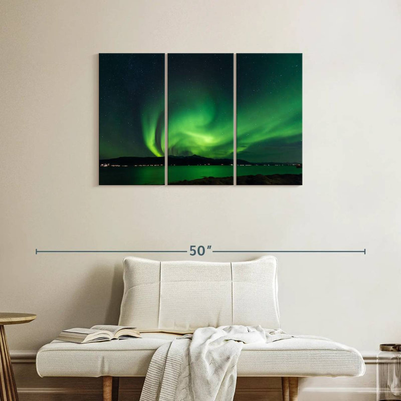 Alvord Svalbard Northern Lights, H 24 po x l 38 po