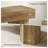 41" Farmhouse Entryway Bench