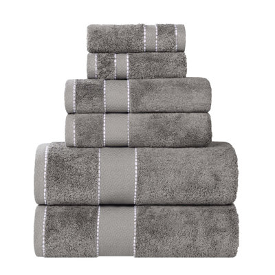 Niles 6 Piece Egyptian Giza Cotton Towel Set