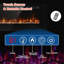 Ajeataz Insert Wall Mounted Electric Fireplace, With Touch Screen, Timer, Adjustable Flame Colour, 700W / 1400W-1091296552