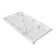 60"W x 32"D Rectangle Shower Base, Marble-Look Acrylic Shower Pan with Anti-slip Texture