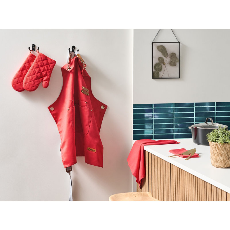 Kitchen Textiles Set BRASSICA, Red