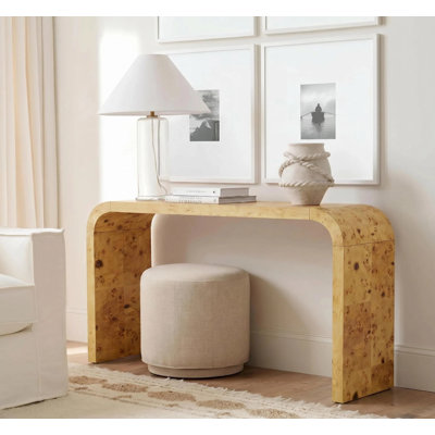 Wood Console Table Unique Natural Wood Grain