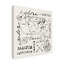 « mapped shorelines ii », reproduction d’impression sur toile tendue-33426305