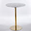 Petite table basse pour 2 à 4 personnes avec plateau rond