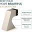 Butoir de porte courbé Mega Handles | Protecteur mural | Fixé au sol | Laiton satiné | Installation facile avec la quincaillerie de fixation incluse | 2,5 pouces-114252013