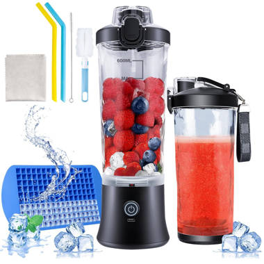 Brentwood Blend-To-Go 20oz Personal Blender with Travel Cup in