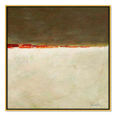 Orange Horizon I Print