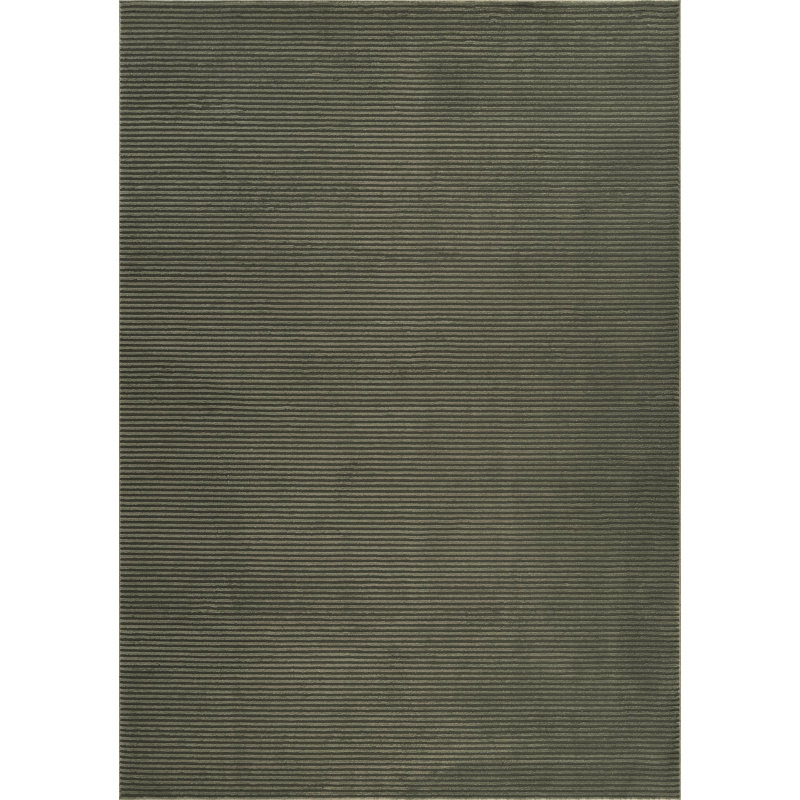 Tapis vert Abani Rugs Lars, Rectangle 6 pi x 9 pi