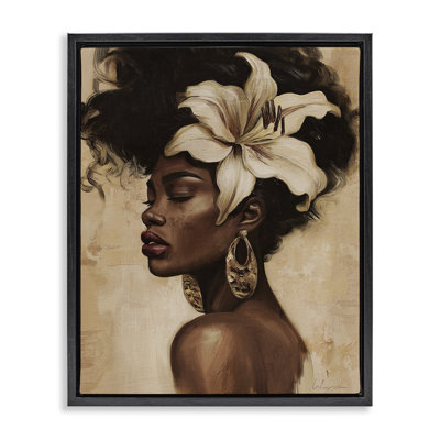 Cadre flottant Nocturne en ivoire, design par Svetlana Aleynikova