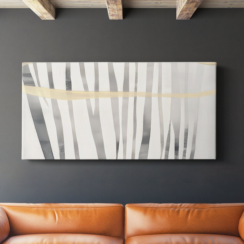 Abstract Series 7 # III-Gallery, toile tendue, H 16 po x l 32 po