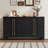 Sideboard Buffet Cabinet with Storage, Adjustable Shelves-498805227