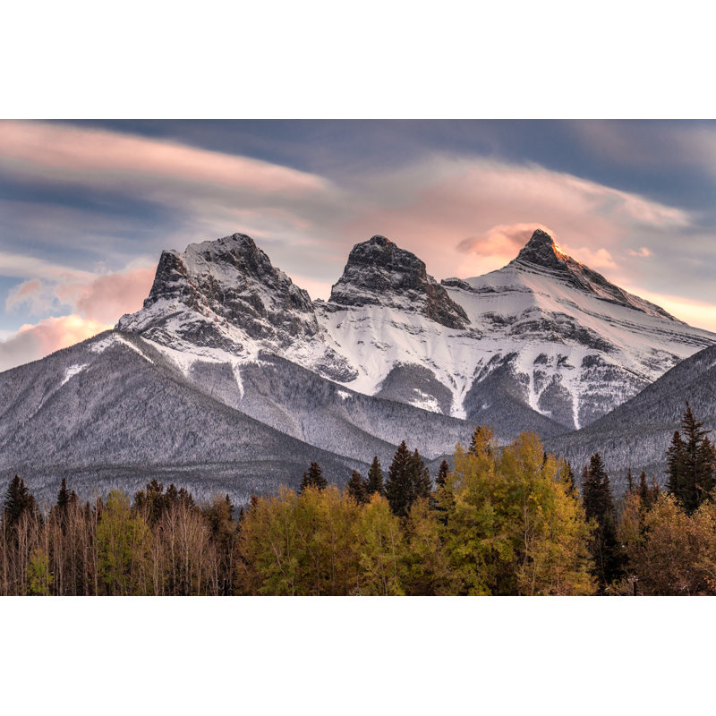 Banff National Park - Photographie sur toile tendue, H 8 po x l 12 po