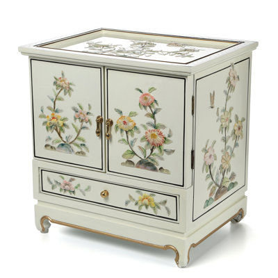 Lacquer White Empress Jewelry Box